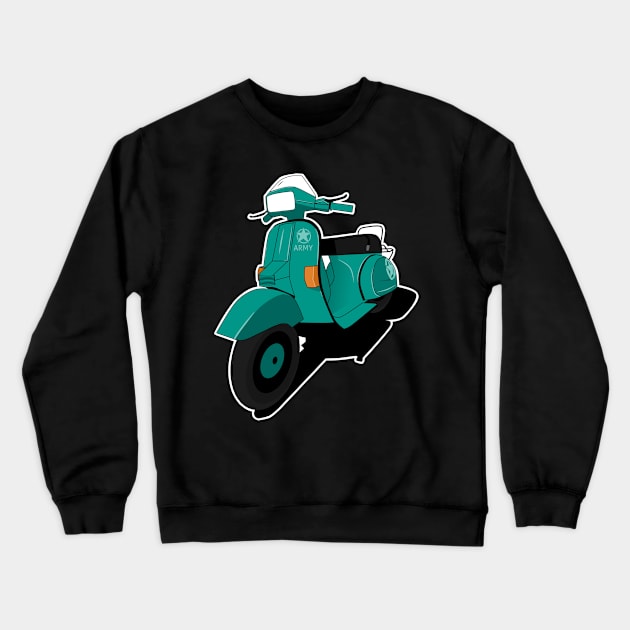 Army Crewneck Sweatshirt by kirilam